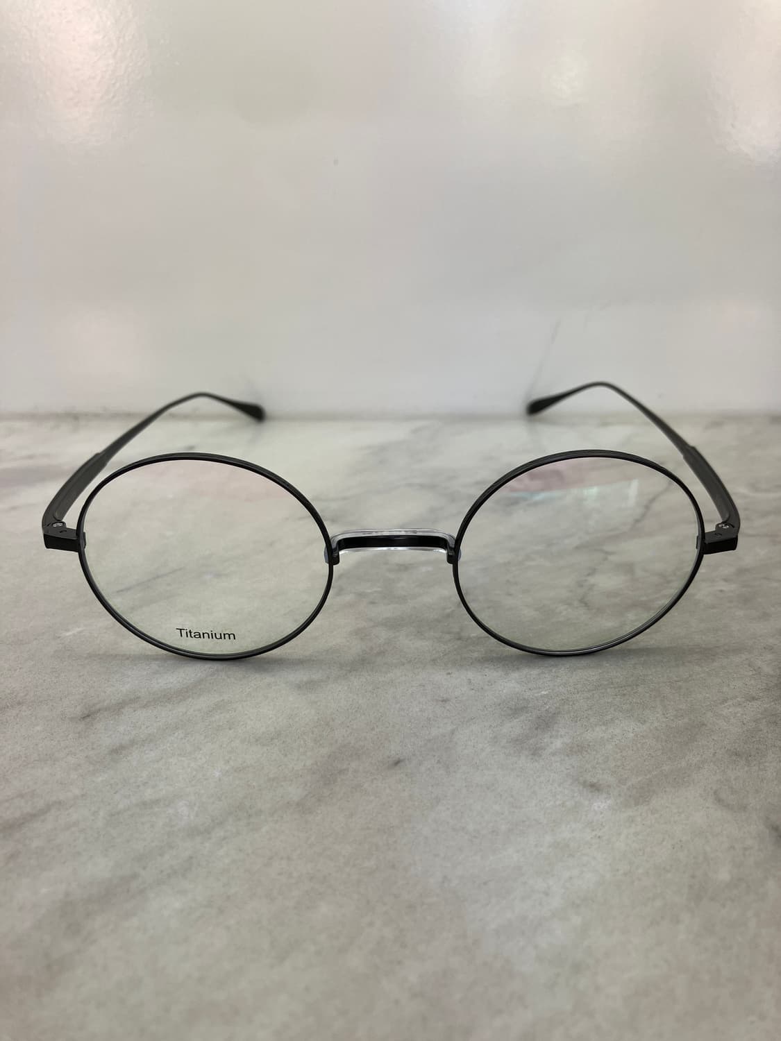 경성 京城 1907 티타늄 무광 그레이 새들노즈 메탈테 클래식 안경 상품이미지6