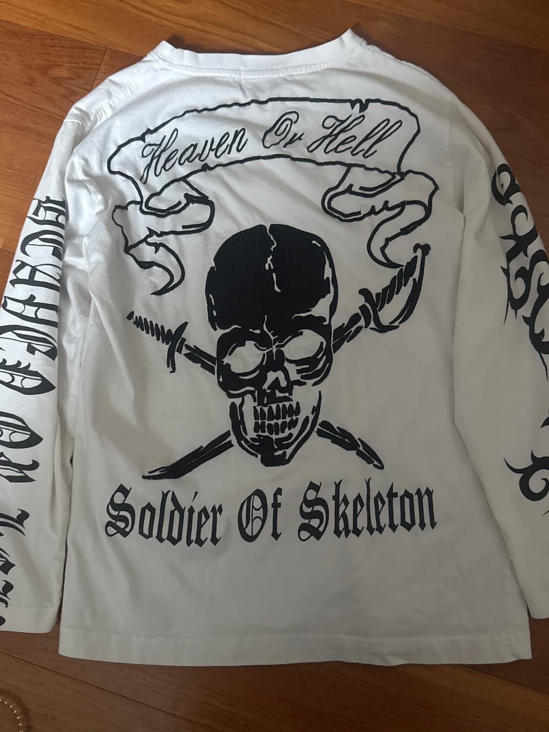 일본 빈티지 슬리브 펑크 와투케 상품이미지1