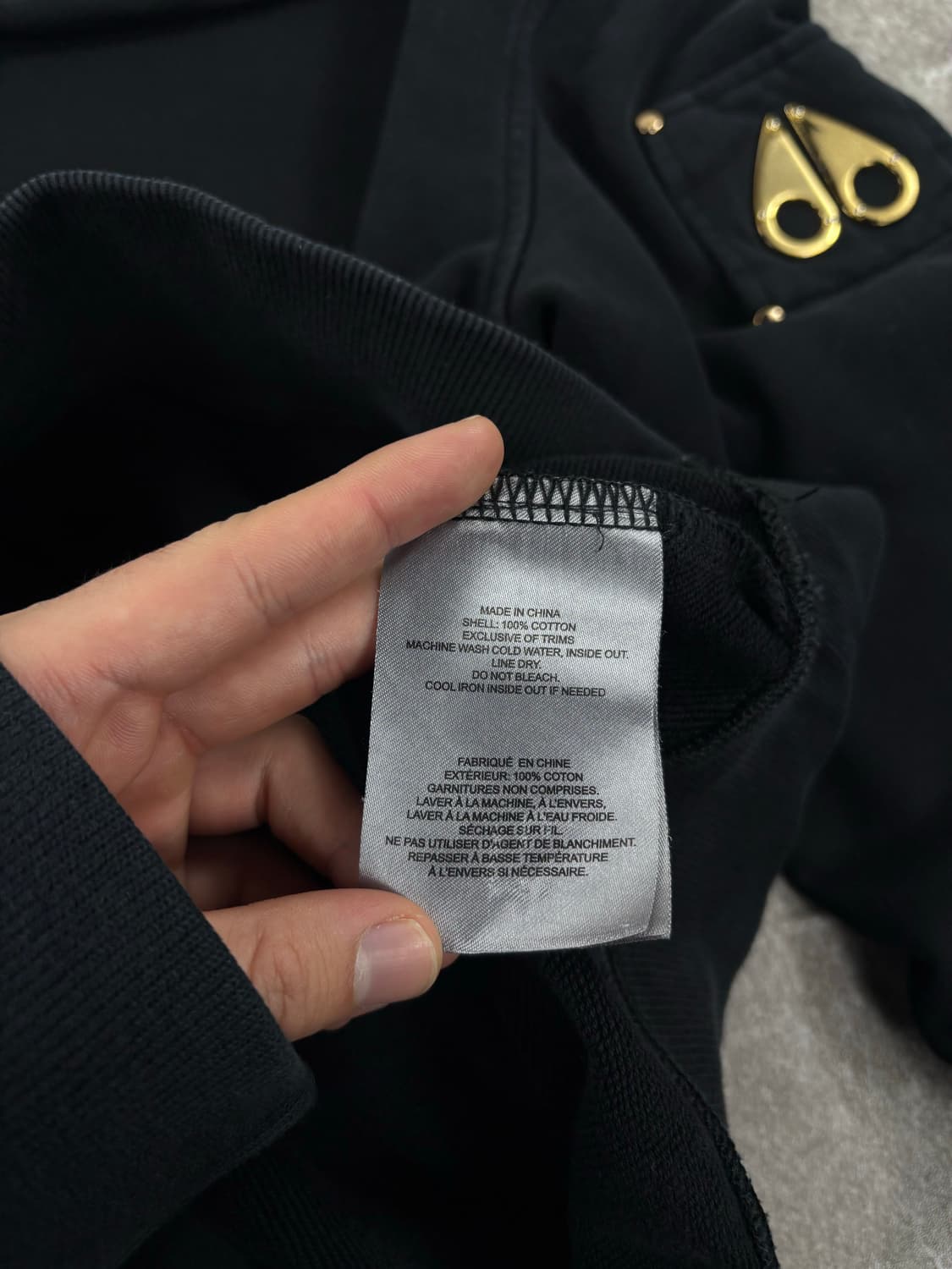 - Moose Knuckles Gold Logo Sweatshirt    상품이미지4