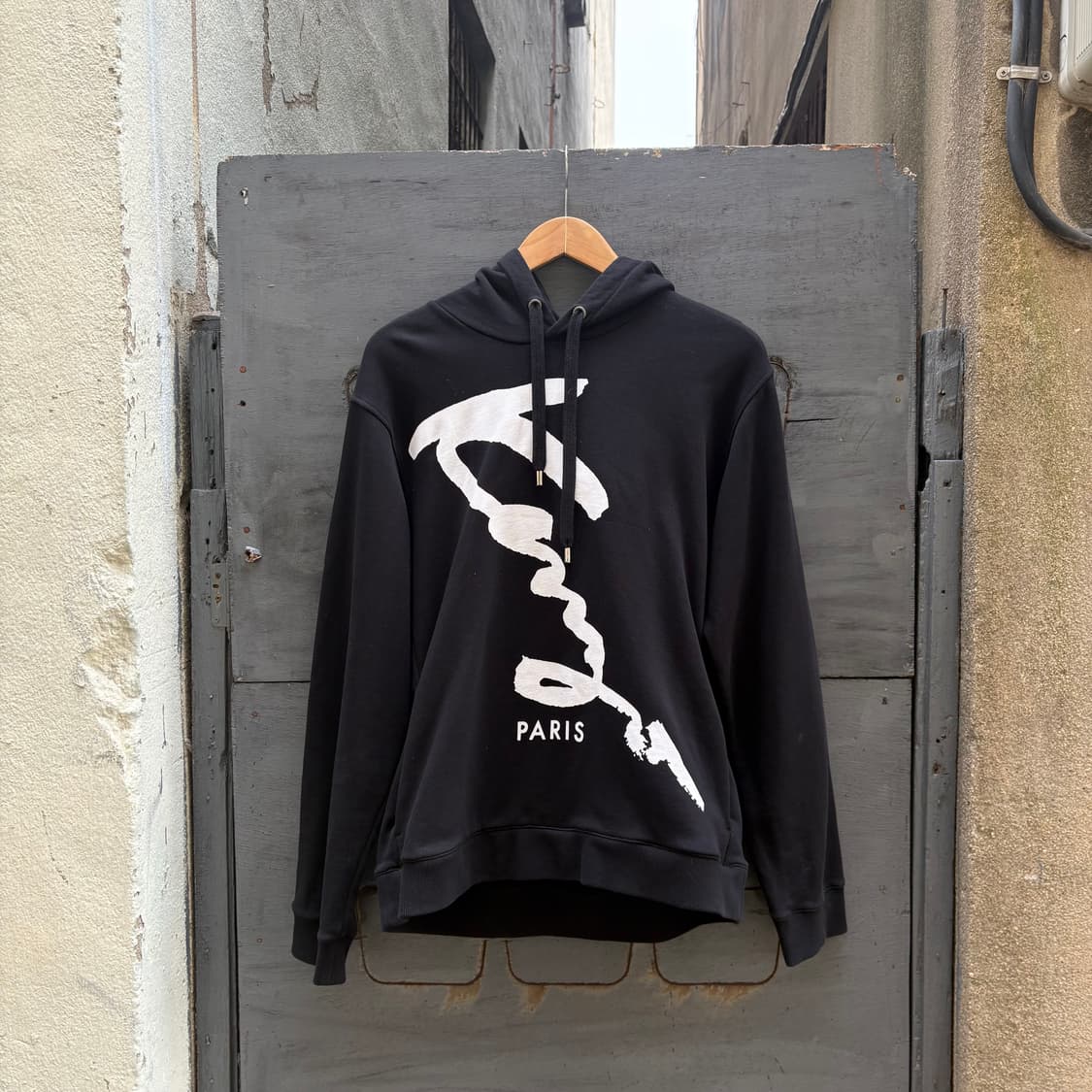 겐조 블랙 로고 후디 상품이미지1