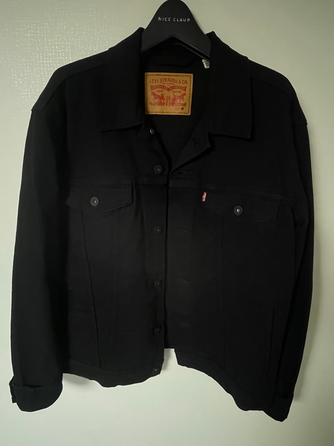 리바이스 데님 트러커 자켓 3세대 매트 블랙 M 상품이미지1