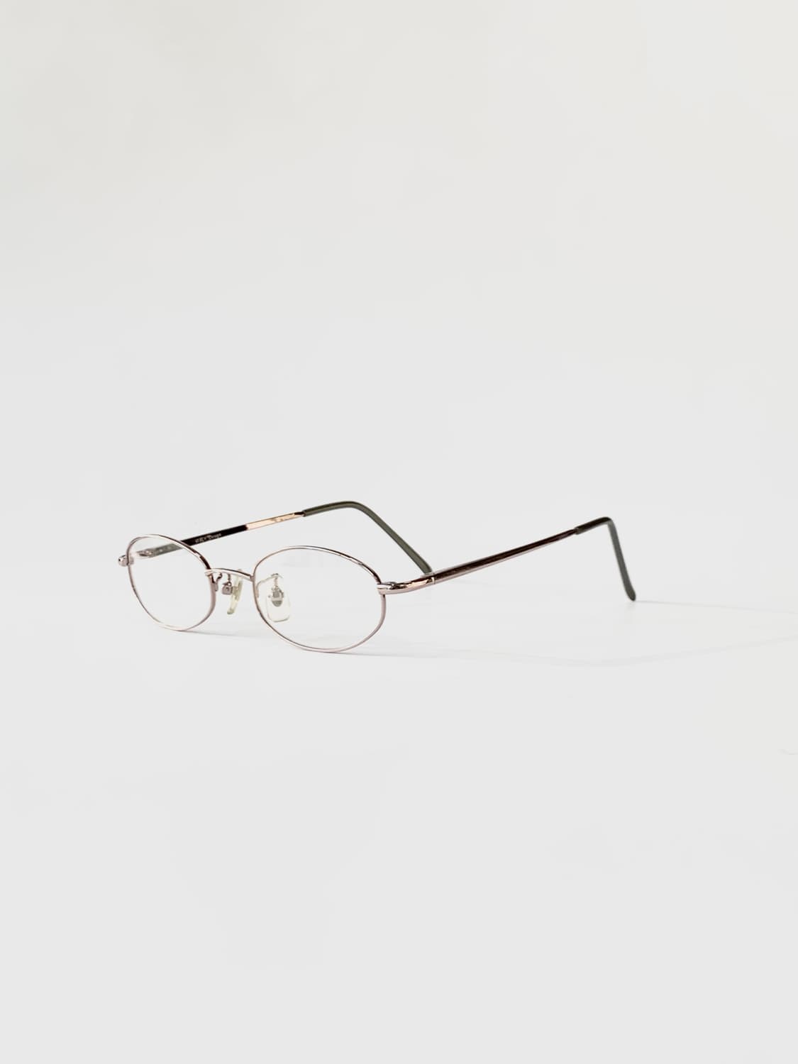 [픽키-650] (small)로즈 메탈 안경 미니멀 오벌 데드스탁 상품이미지1