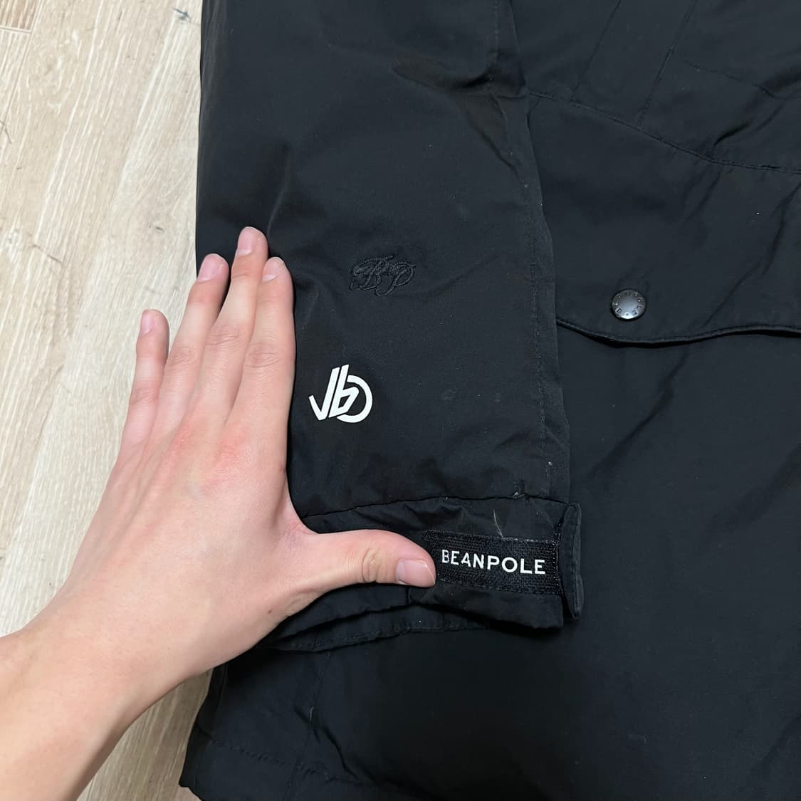 빈폴 와펜 덕다운 고어윈드스토퍼 V60 패딩 L/100  상품이미지4