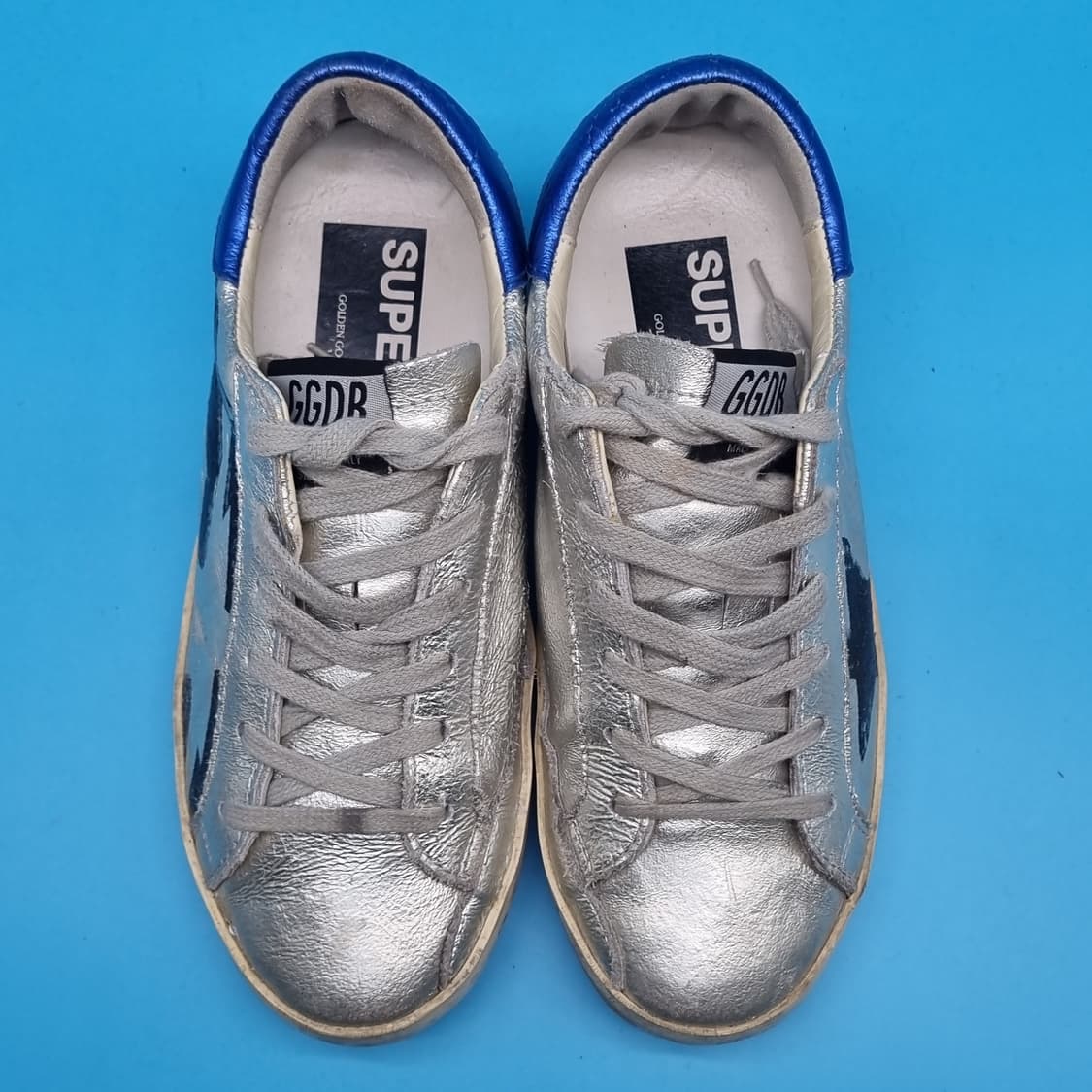 o 골든구스 실버 플래그 스니커즈35 220 상품이미지2