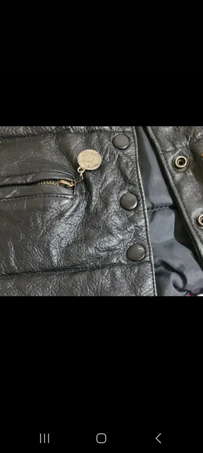 SINGULIER 가죽 조끼(라지) 상품이미지7