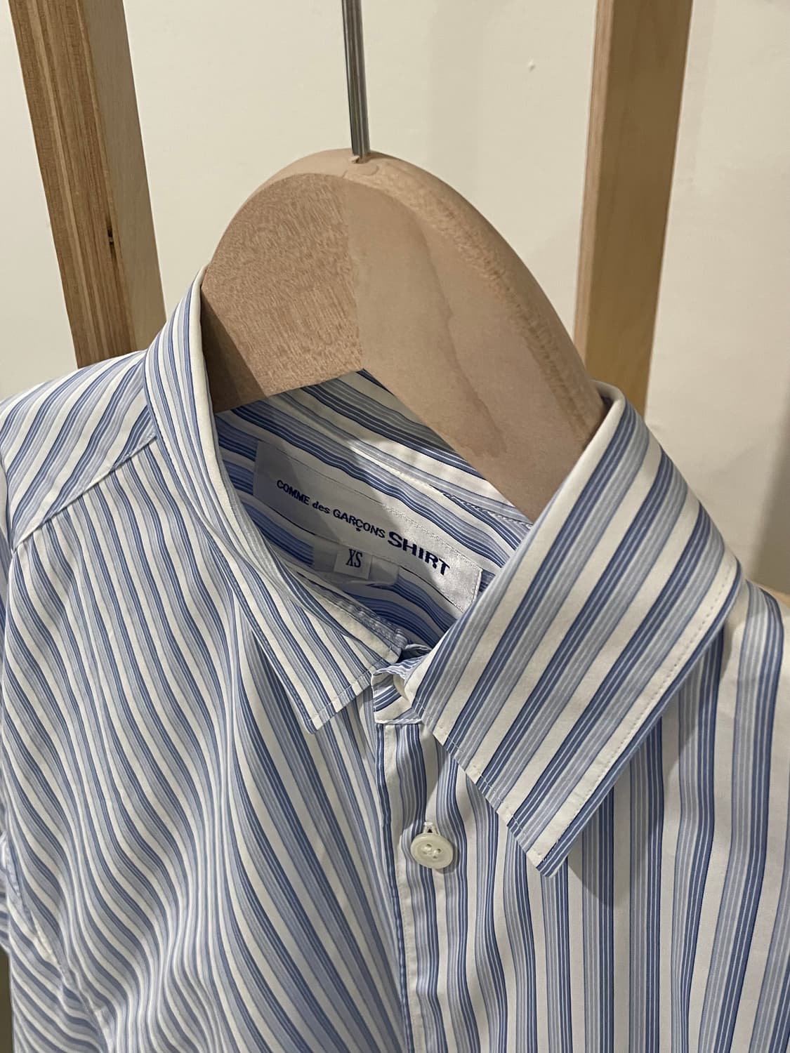 꼼데가르송 비대칭 셔츠 상품이미지7