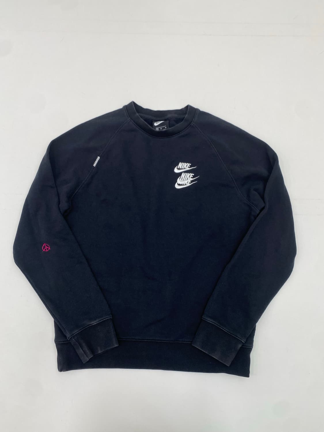 나이키 블랙 맨투맨 티셔츠 (m) 상품이미지1