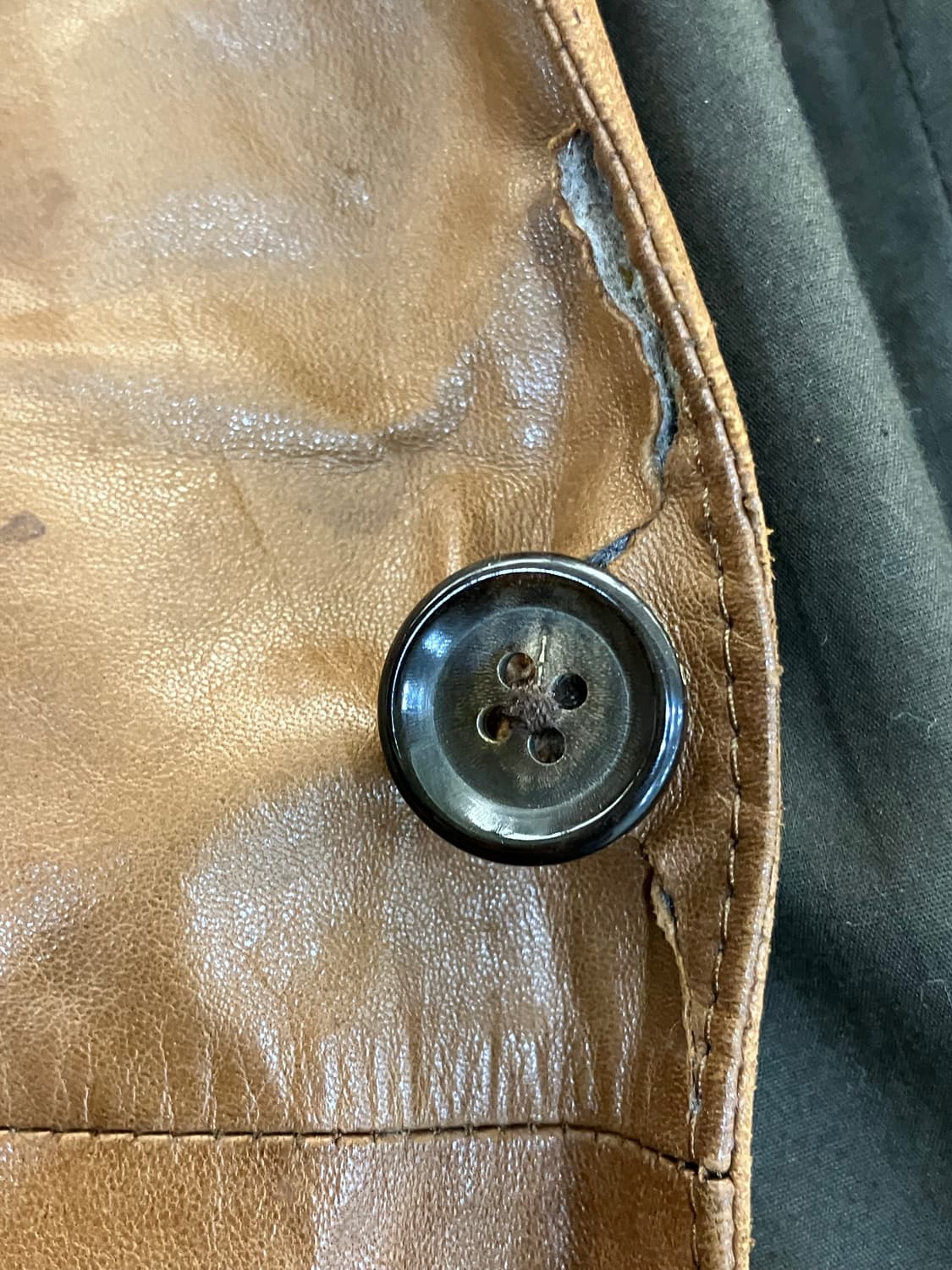 D'URBAN 브라운 양가죽 자켓 L 상품이미지6