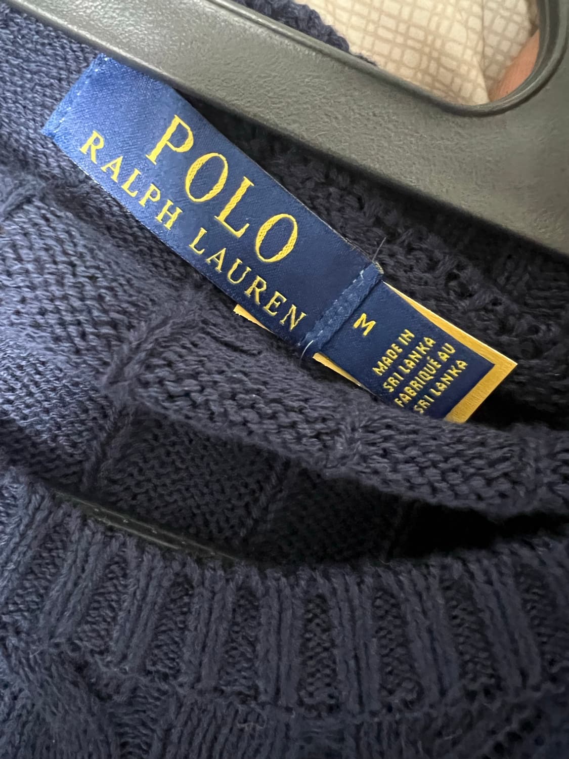 폴로 니트 네이비 상품이미지2