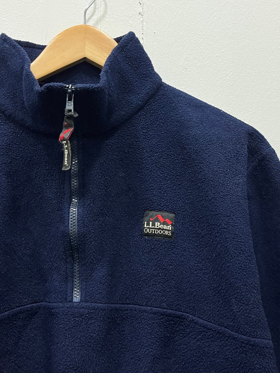 L.L.Bean 엘엘빈 네이비 하프집업 플리스 M 상품이미지3