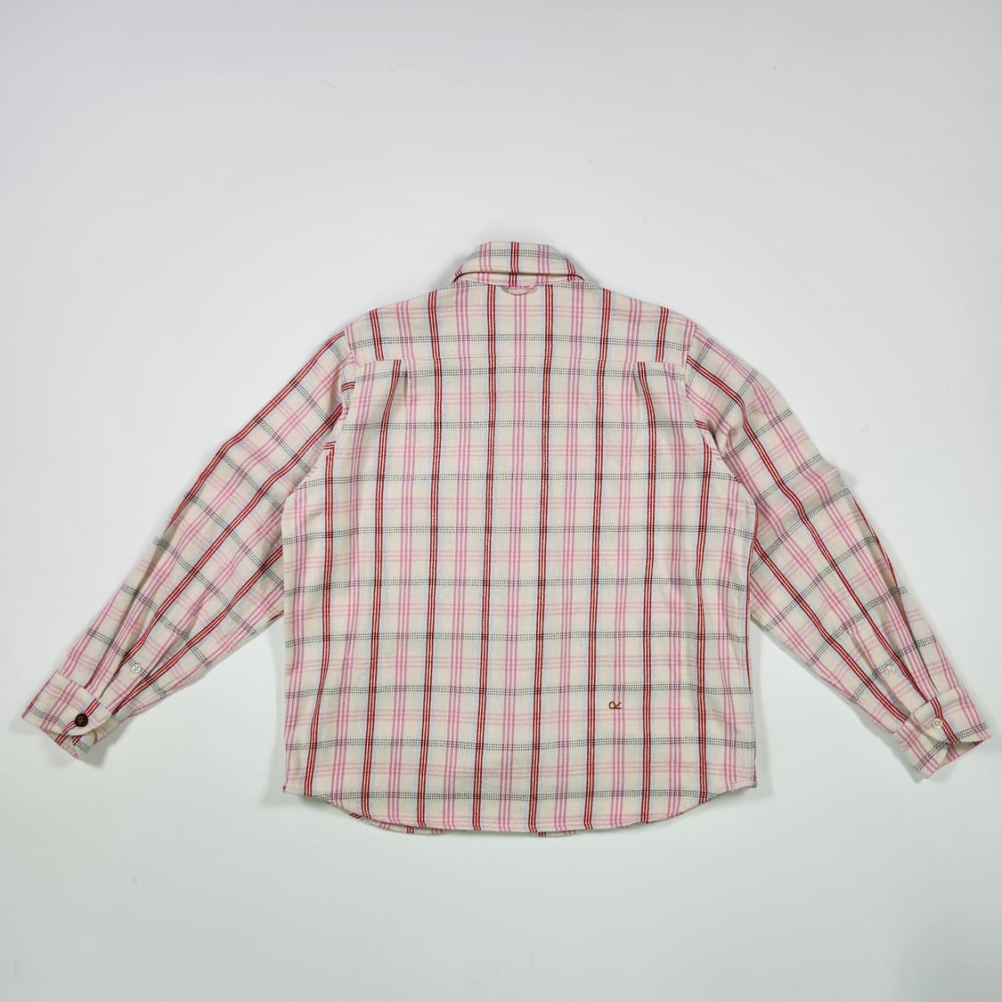 45R 체크무늬 차이나 버튼 셔츠 상품이미지8