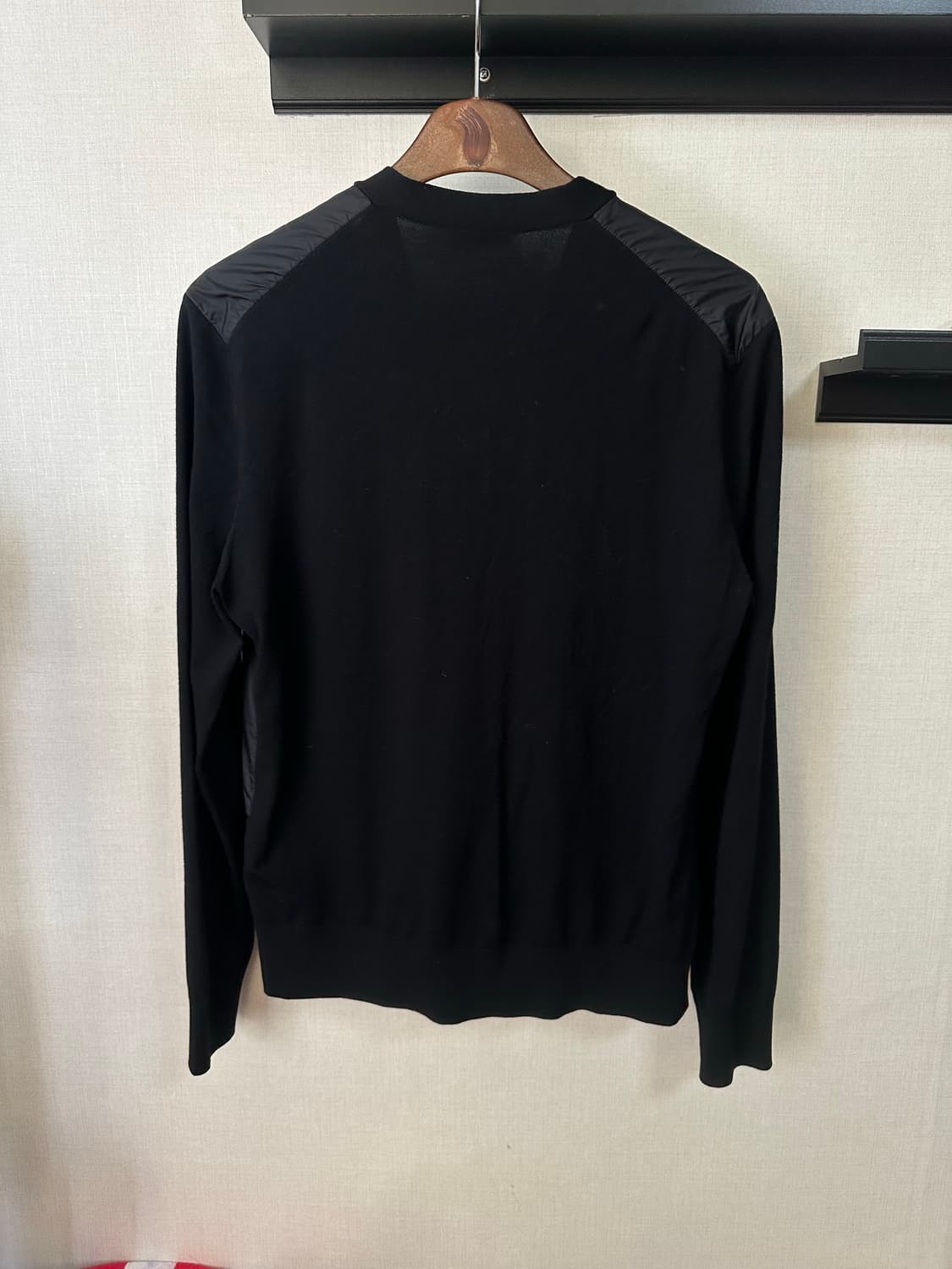 몽클레어 블랙 니트 가디건 L(95-100) 상품이미지2