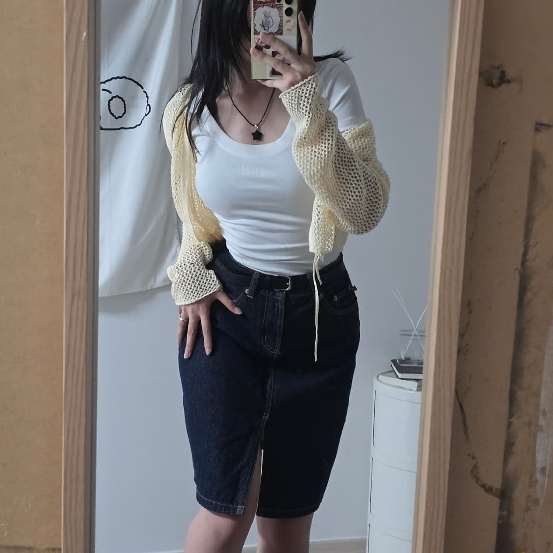 폴로 랄프로렌 청치마 (28인치) 상품이미지3
