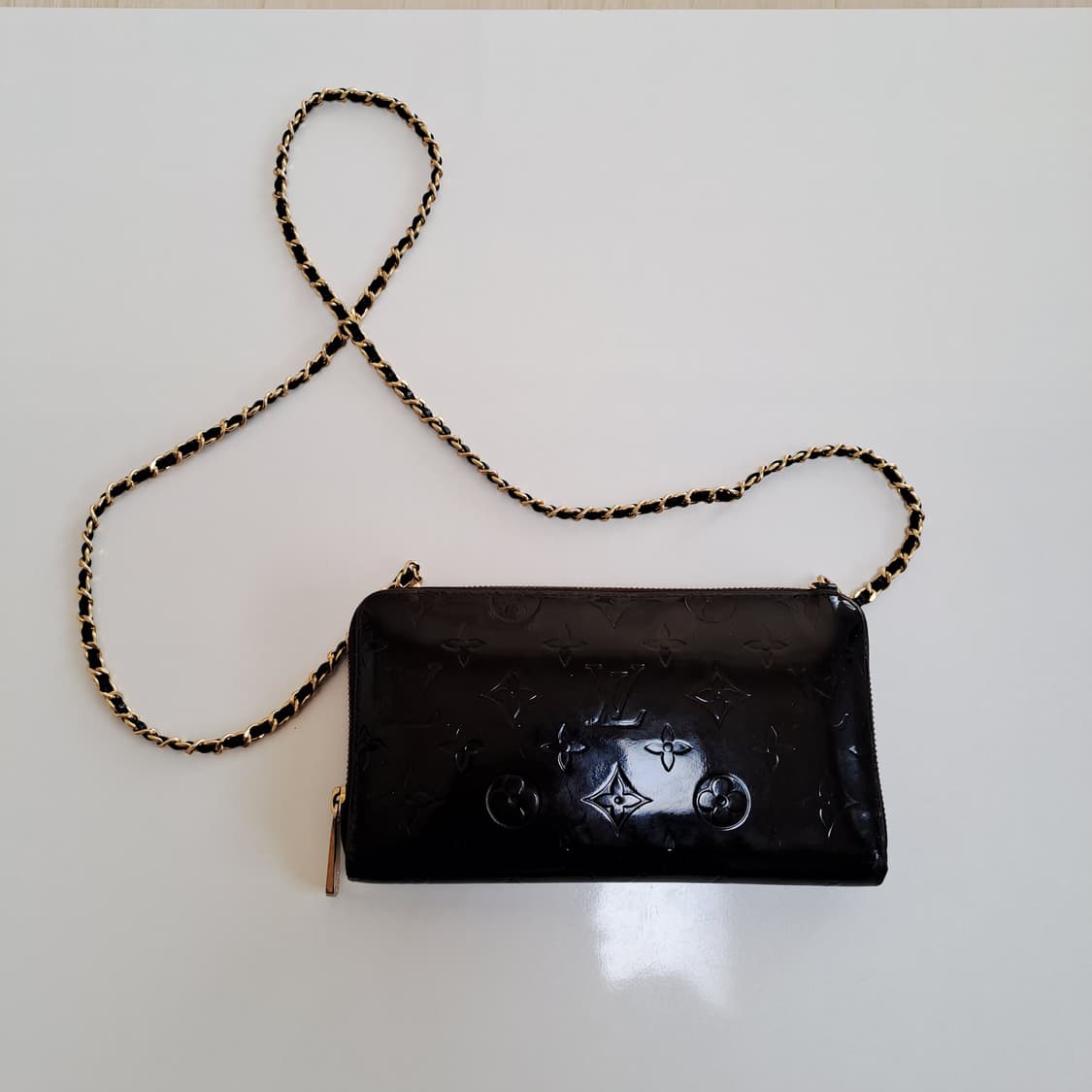 [100%/정품] 루이비통 모노그램 베르니 체인 스트랩 지갑 상품이미지2