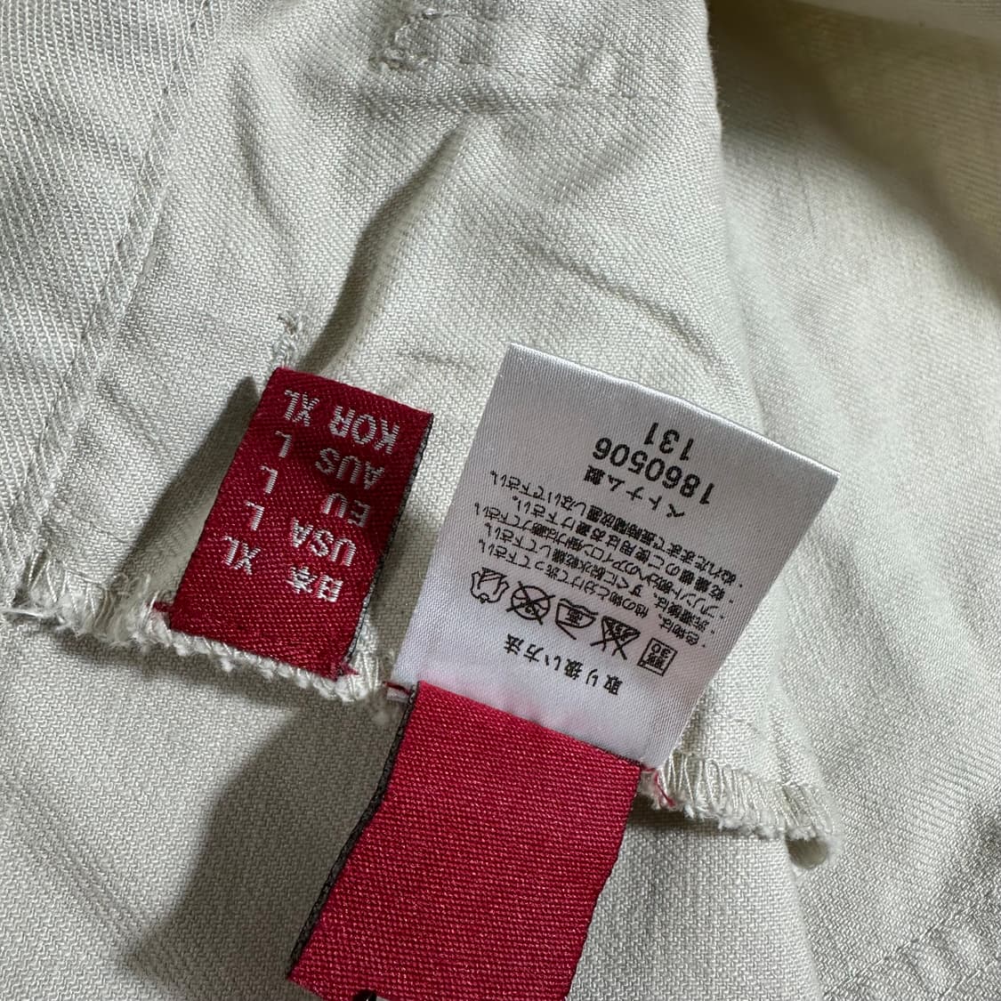 Onitsuka 코튼 팬츠 상품이미지6