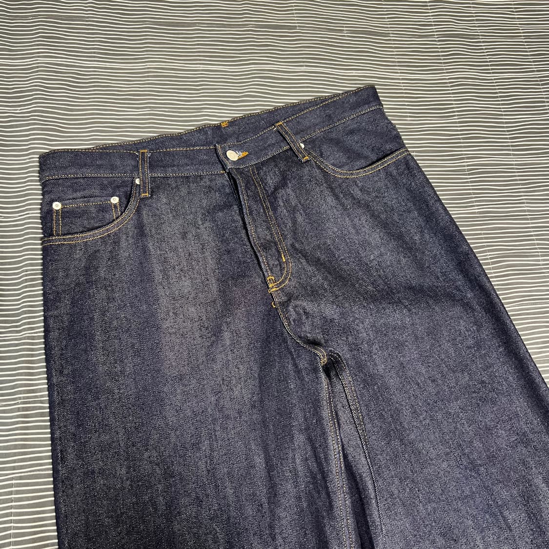 COS 코스 RIDER 셀비지 와이드 레그 진 33 상품이미지2