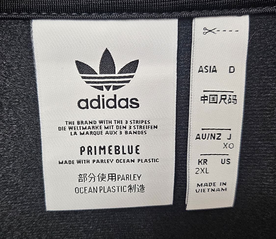 (110)2XL ☆초대장급☆ 아디다스 파이어버드 [검흰] 트랙탑져지 상품이미지2