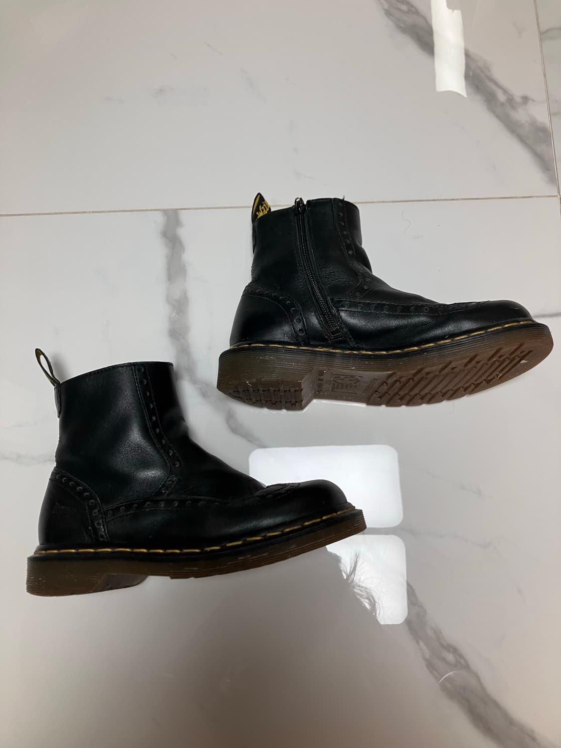닥터마틴 희귀 영국 빈티지 브로그 윙팁 작게나온 uk4 상품이미지4