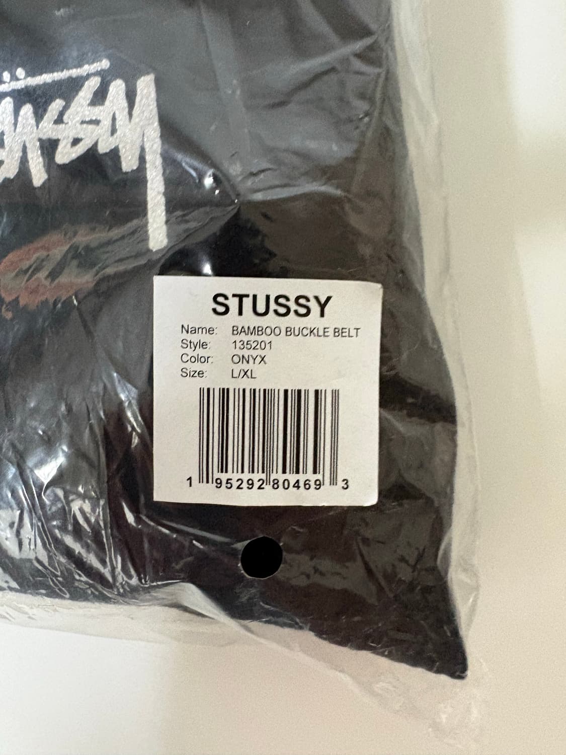 [새상품]스투시 밤부 버클 벨트 오닉스 상품이미지3
