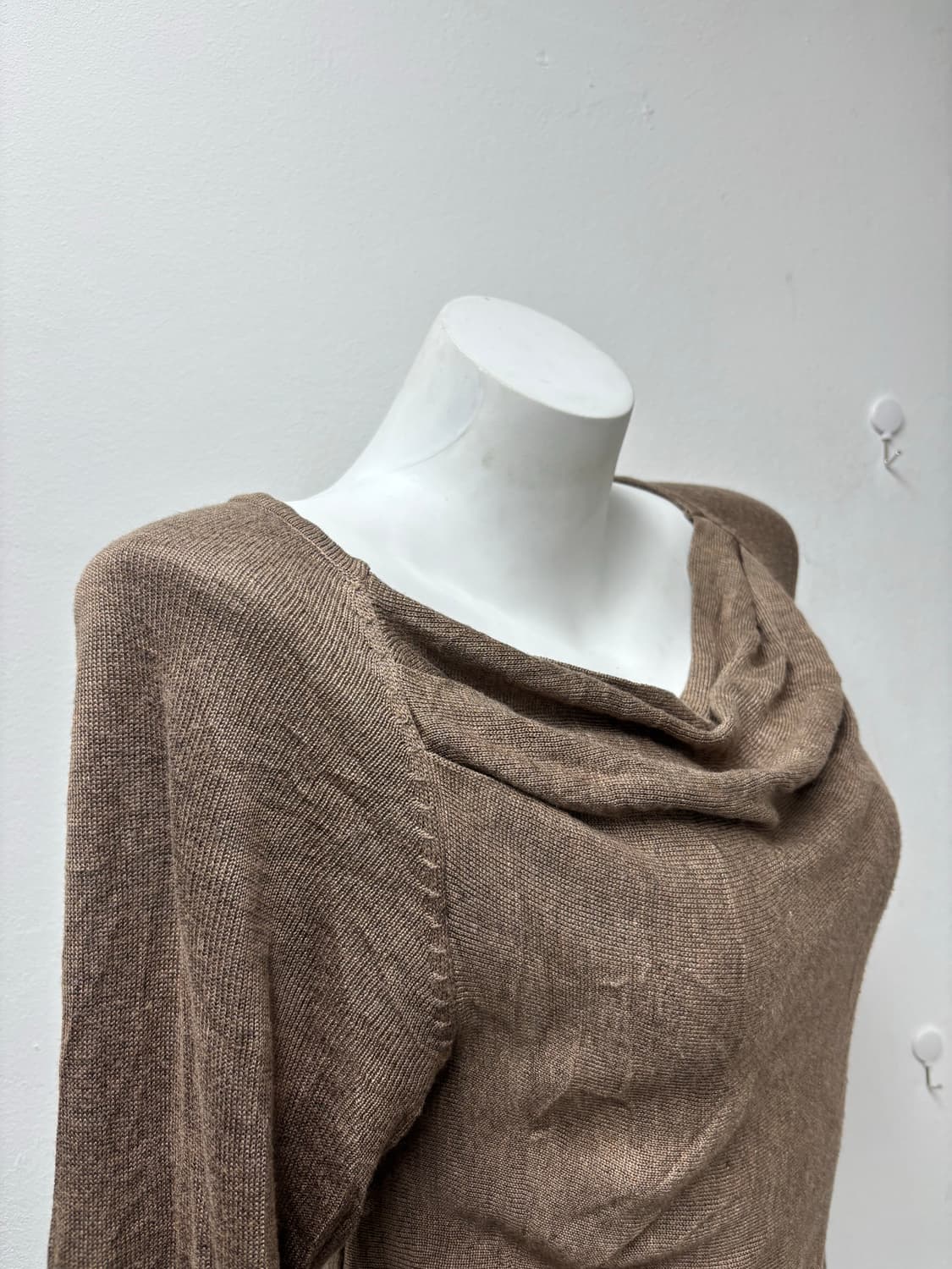 shirring Detail Draped Sleeve 상품이미지4