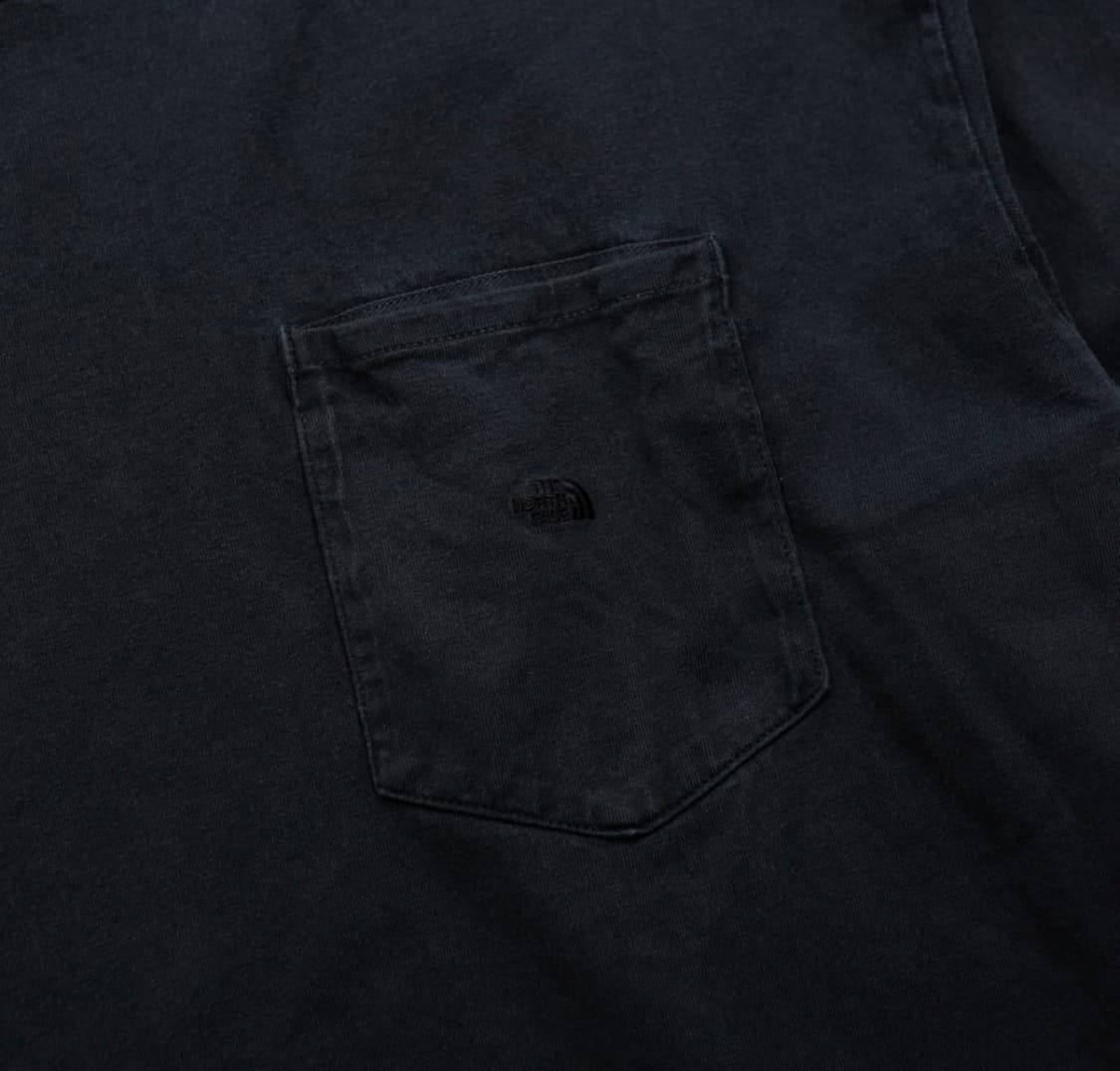 노스페이스 퍼플라벨 포켓 롱슬리브 블랙  상품이미지2