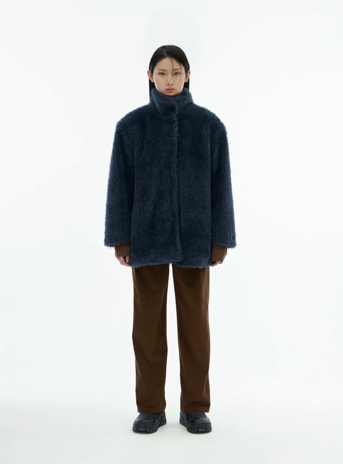 아모멘토 샤기퍼자켓  상품이미지1