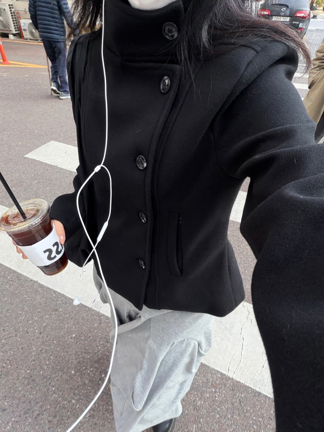 eerhouse (이이알하우스) 숏 코트 상품이미지1