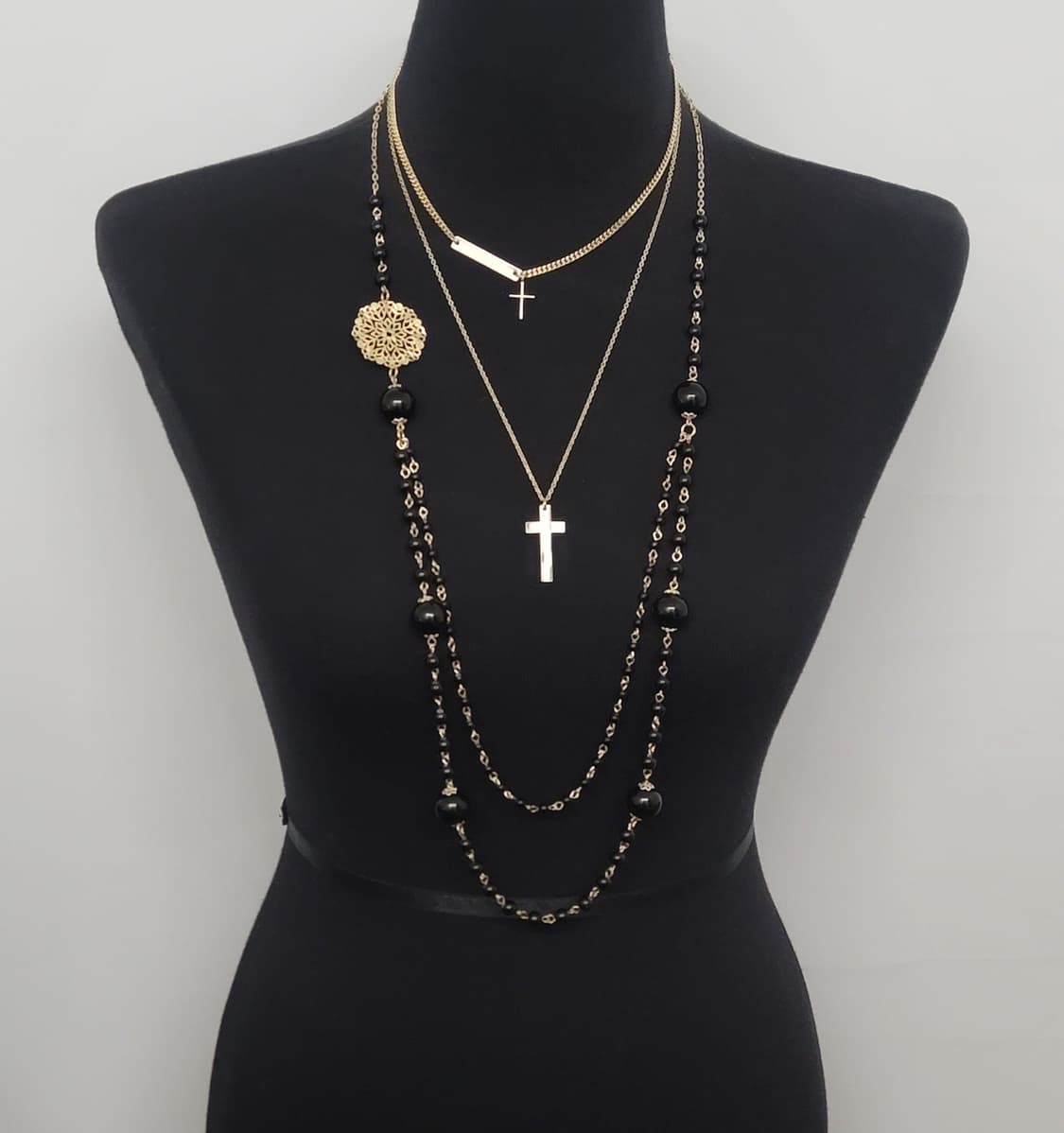cross necklace set 상품이미지1
