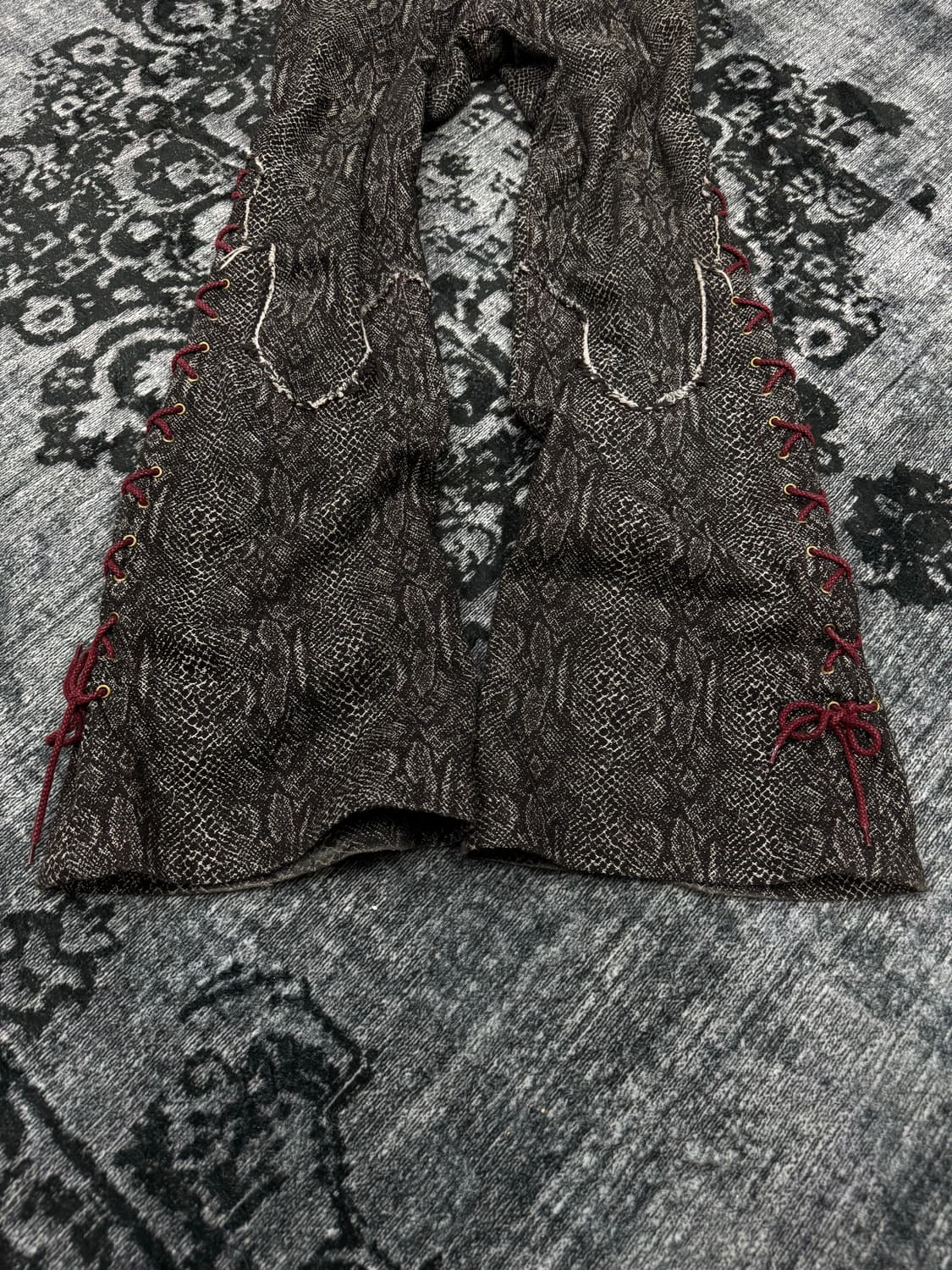 Tornado mart 00s archive python lace up  상품이미지6