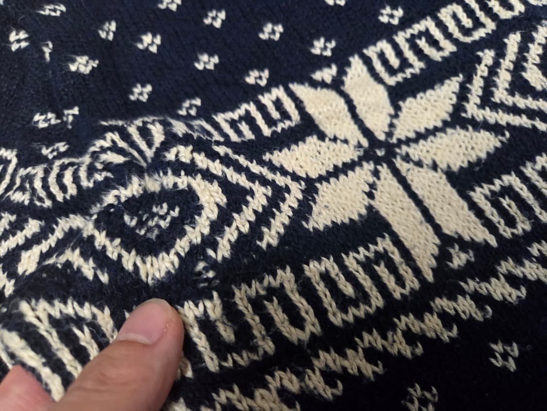 폴로 랄프로렌 스노우 플레이크 눈꽃 니트 상품이미지8