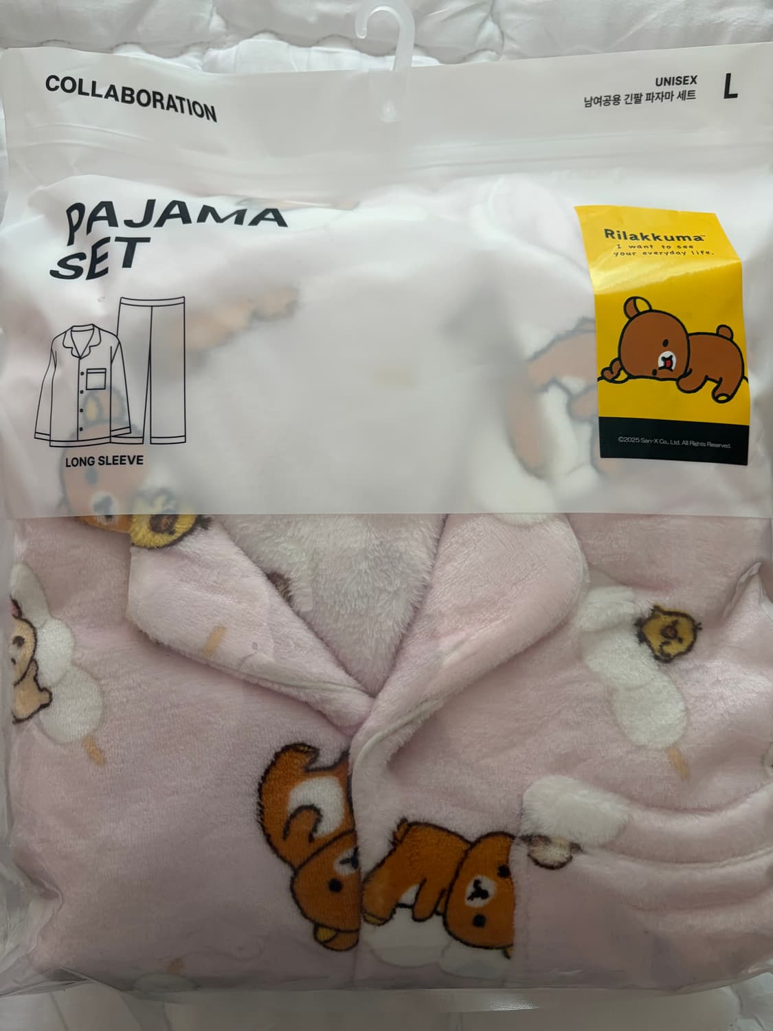 (미개봉) 스파오 리락쿠마 수면파자마 L 상품이미지1