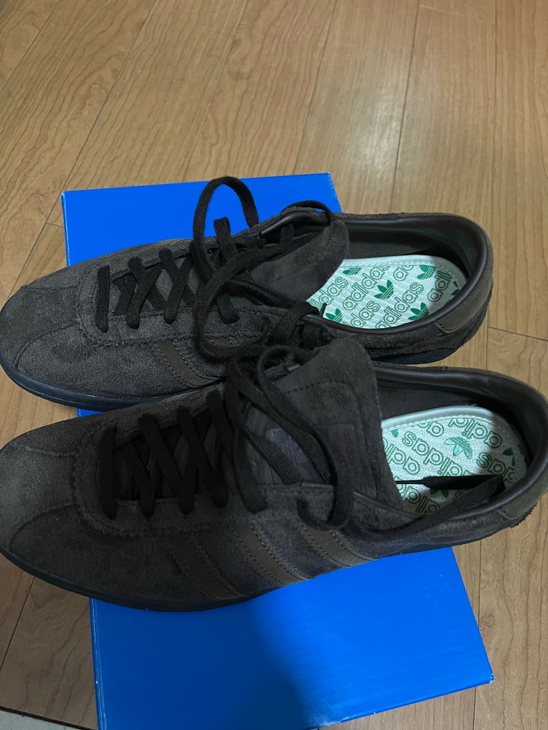 아디다스 토바코 그루엔 다크브라운 255사이즈 팝니다 상품이미지4