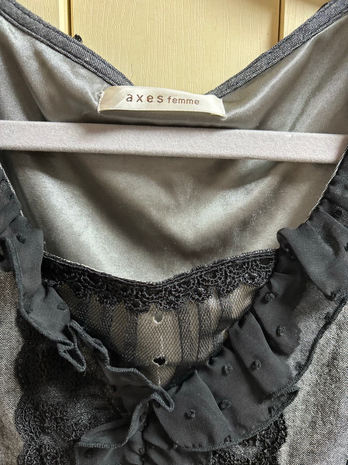 axesfemme 베이비돌 레이스 원피스 상품이미지3