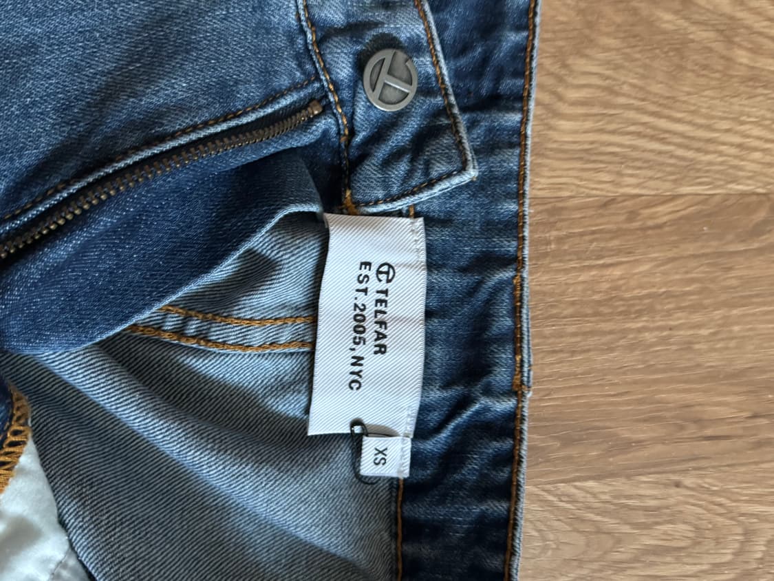 텔파 배기 진 블루 상품이미지3