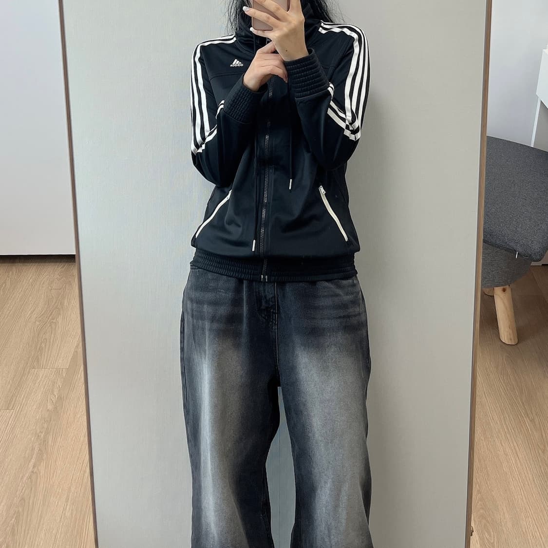 아디다스 여성 져지 트랙탑 90 상품이미지4