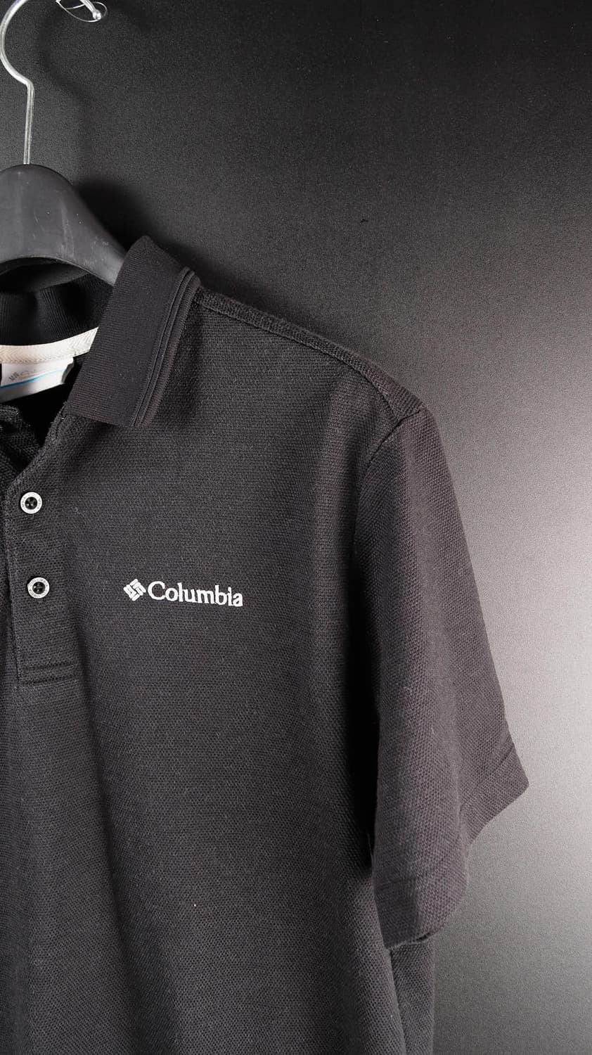 콜롬비아 블랙 반팔 카라티 상품이미지2