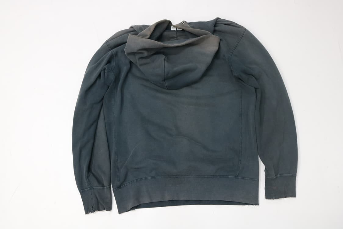 Uniqlo U 유니클로U 빈티지 페이딩 차콜 후드 티셔츠 (L) 상품이미지7