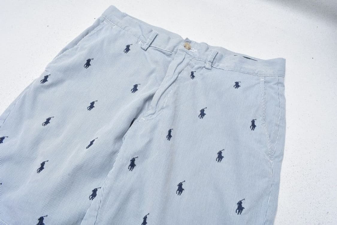 폴로 랄프로렌 포니 스트라이프 쇼츠 반바지 31 M0009 상품이미지3