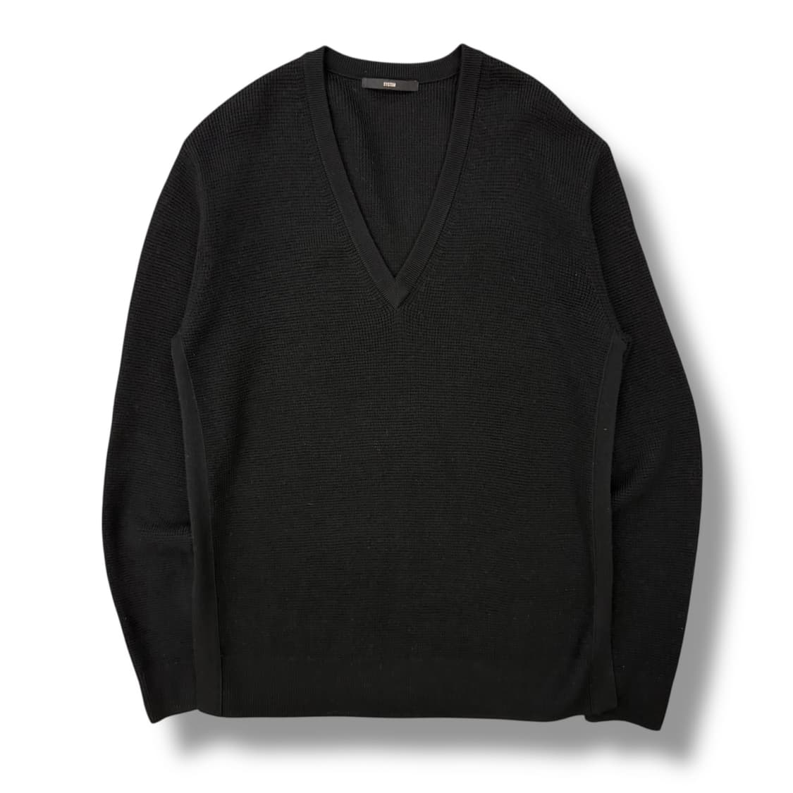 시스템 브이넥 니트 r2006 상품이미지1