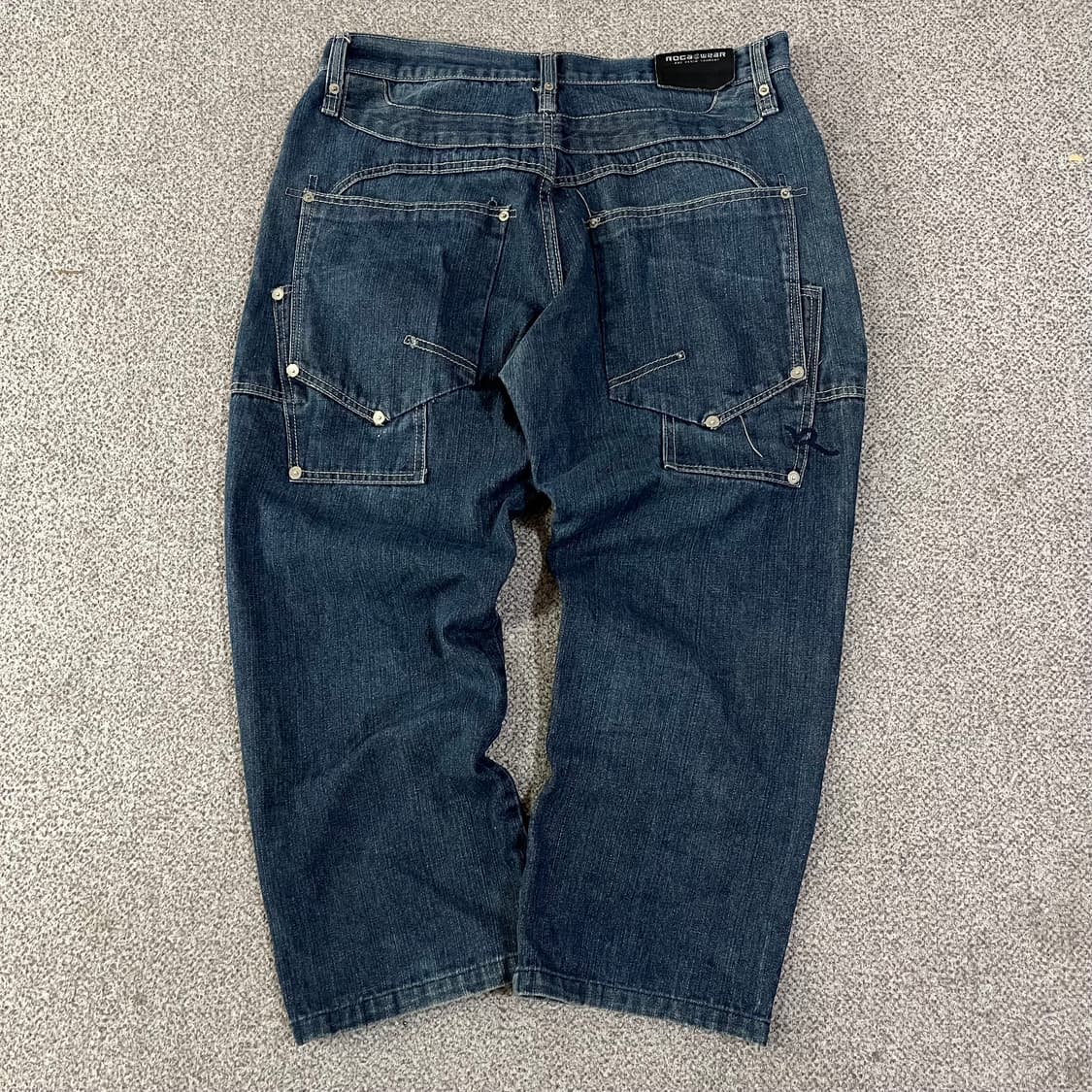 로카웨어 와이드핏 데님팬츠 상품이미지1