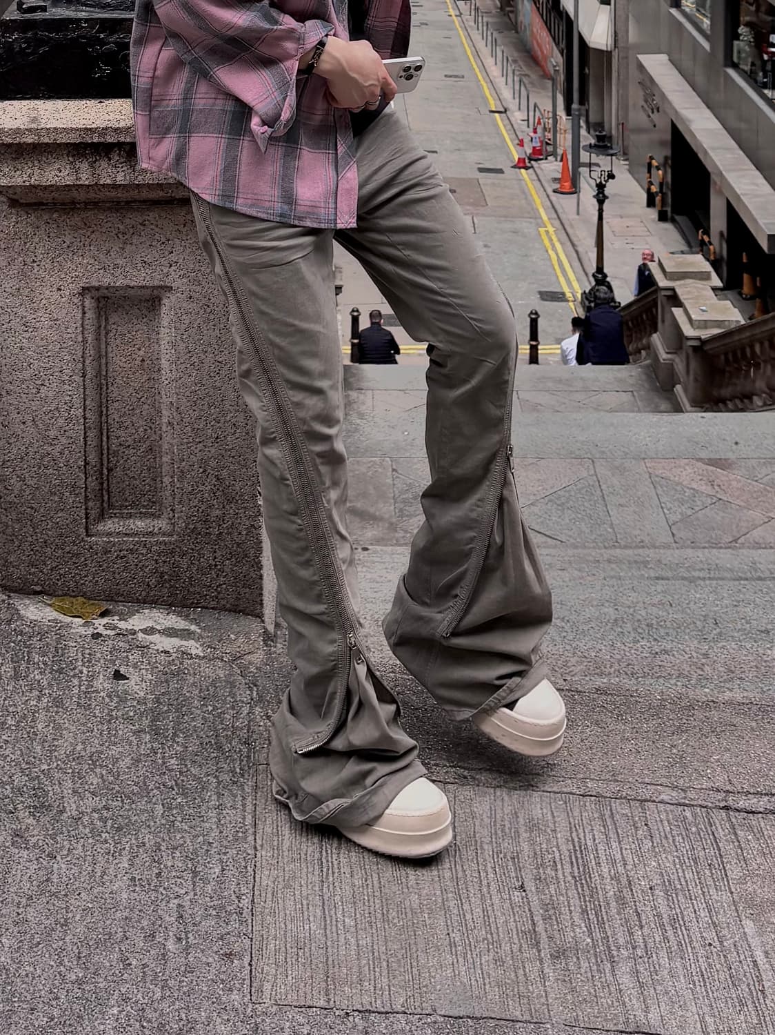 릭오웬스 볼란 바나나 지퍼진 SCF 29사이즈 상품이미지1