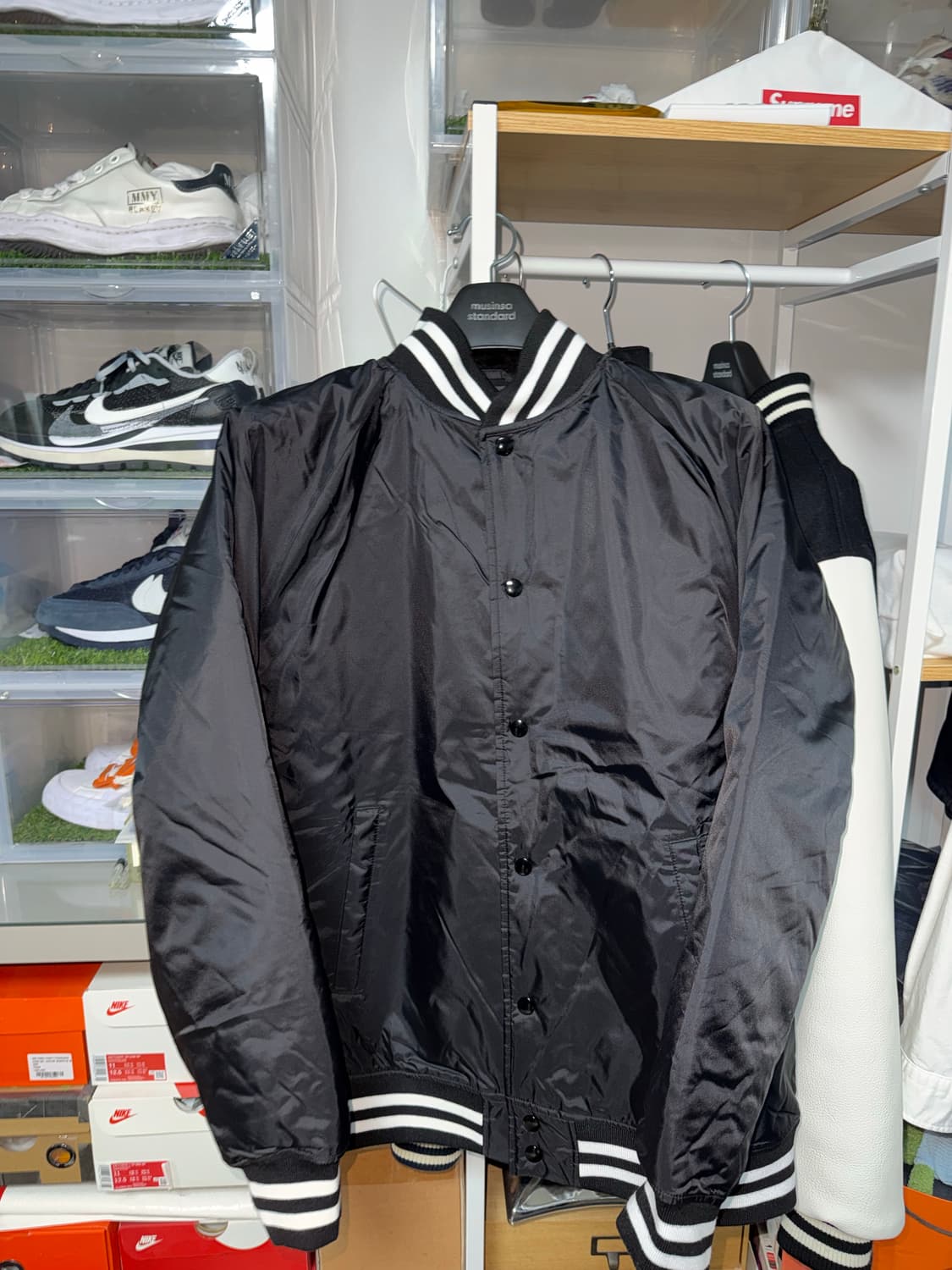 CDG 바시티 자켓 XL 상품이미지2