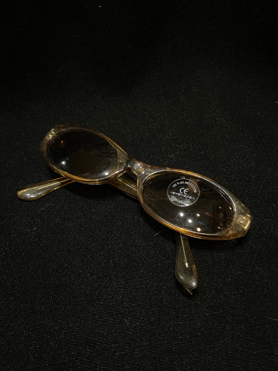 i con 아이콘 옐로우 프레임 포인트 선글라스 상품이미지6