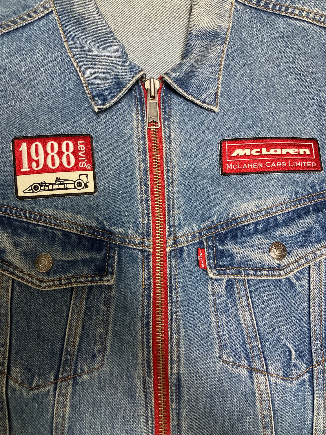 Levi's x McLaren F1 Team 트러커 자켓 상품이미지2