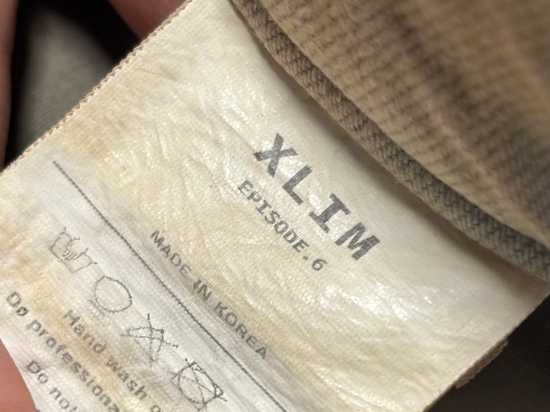 [XL] XLIM ep.6 06 TROUSERS Sand Beige 상품이미지8