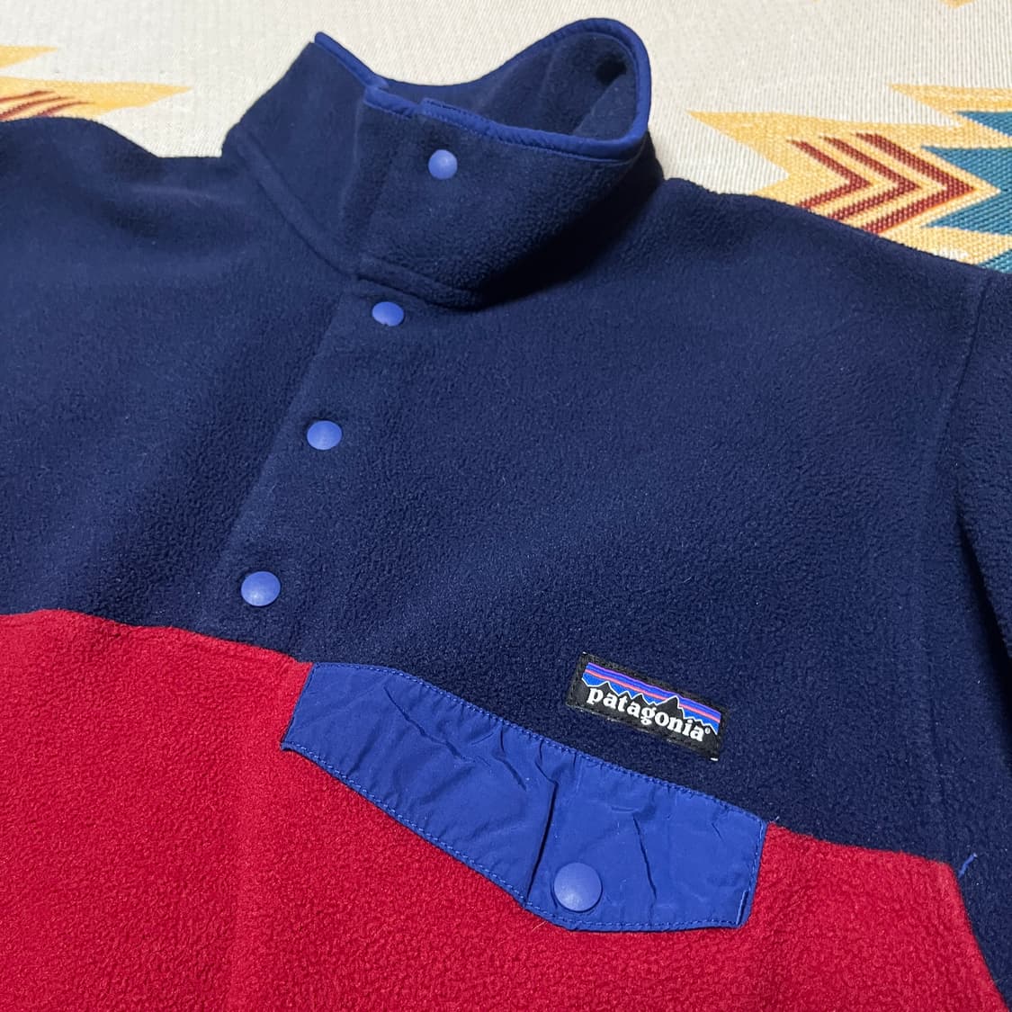 파타고니아 신칠라 스냅티 켄달 제너 착용 m 상품이미지6