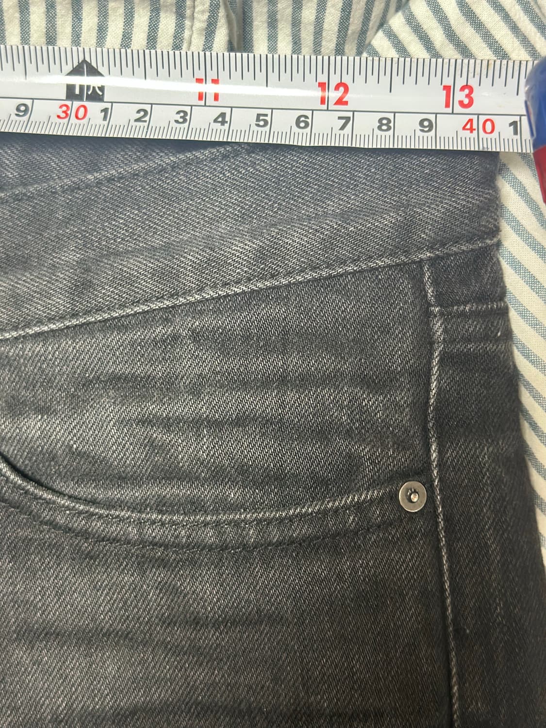 피어오브갓 디스트로이드 블랙 지퍼 데님 상품이미지5