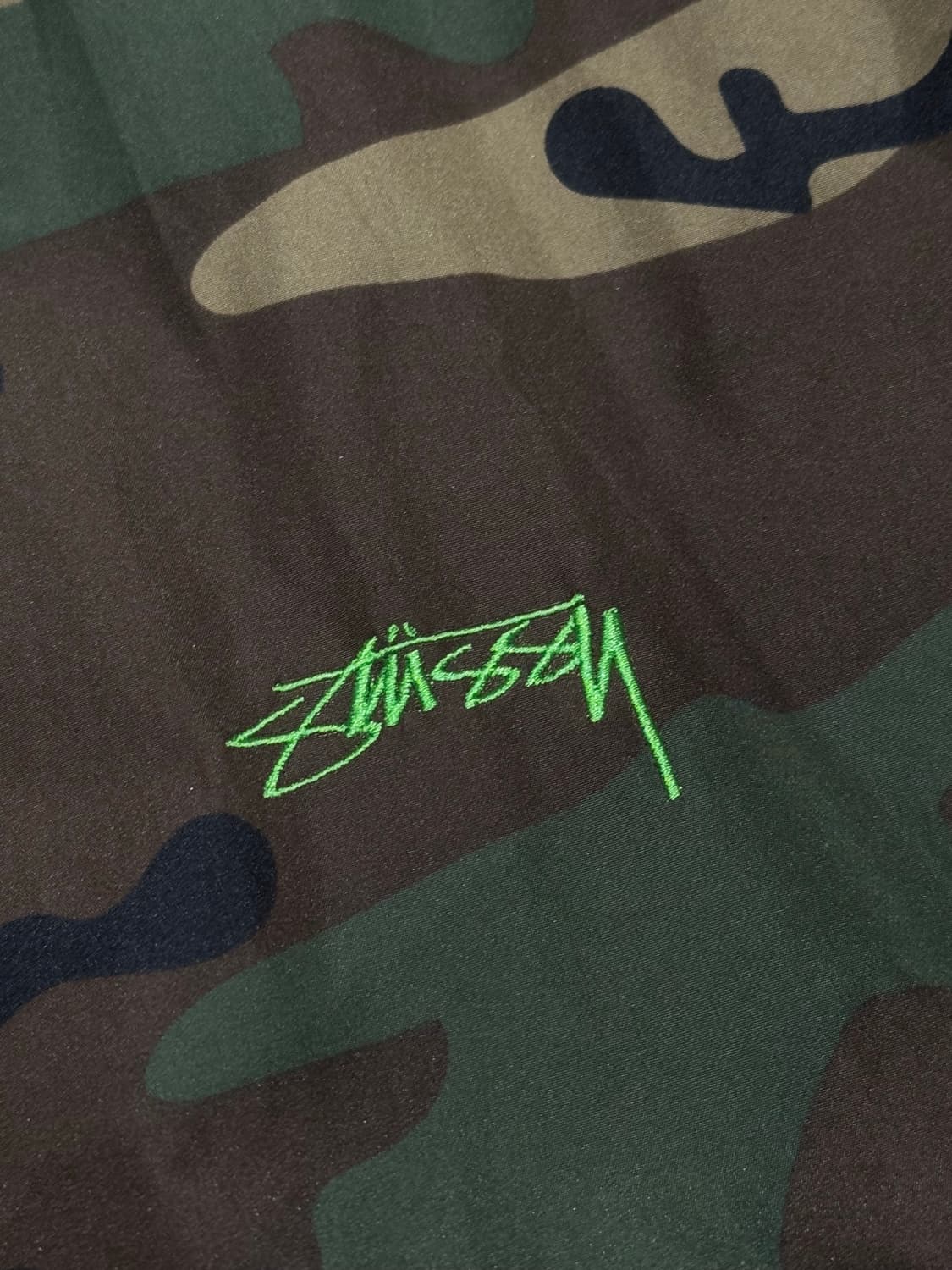[L] stussy camo coach jacket japan 상품이미지4