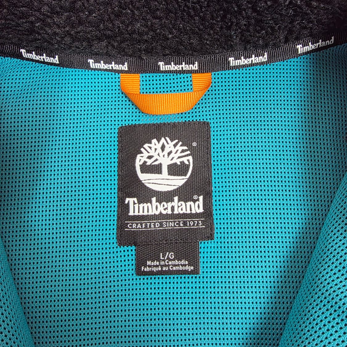 팀버랜드 남성 컬러블록 플리스 자켓 L 상품이미지4