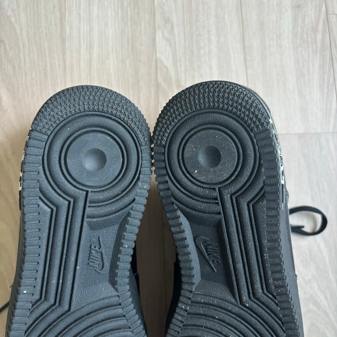 나이키 에어포스 1 스케치 블랙 280 (정품) 상품이미지7